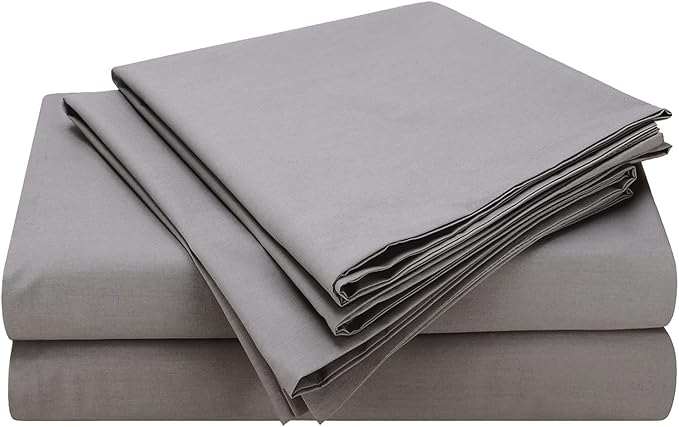 100% USA PIMA Cotton Queen Sheets| Percale Weave