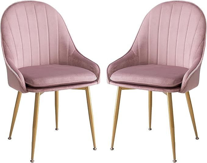 Dining Chairs Dining Room Chairs Modern Tufted Dining Chairs Velvet Fabric Upholstered Side