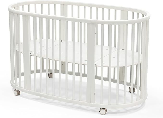Sleepi Bed V3, Natural - Suitable for Ages 0-5 Years Old - Adjustable, Stylish & Flexible