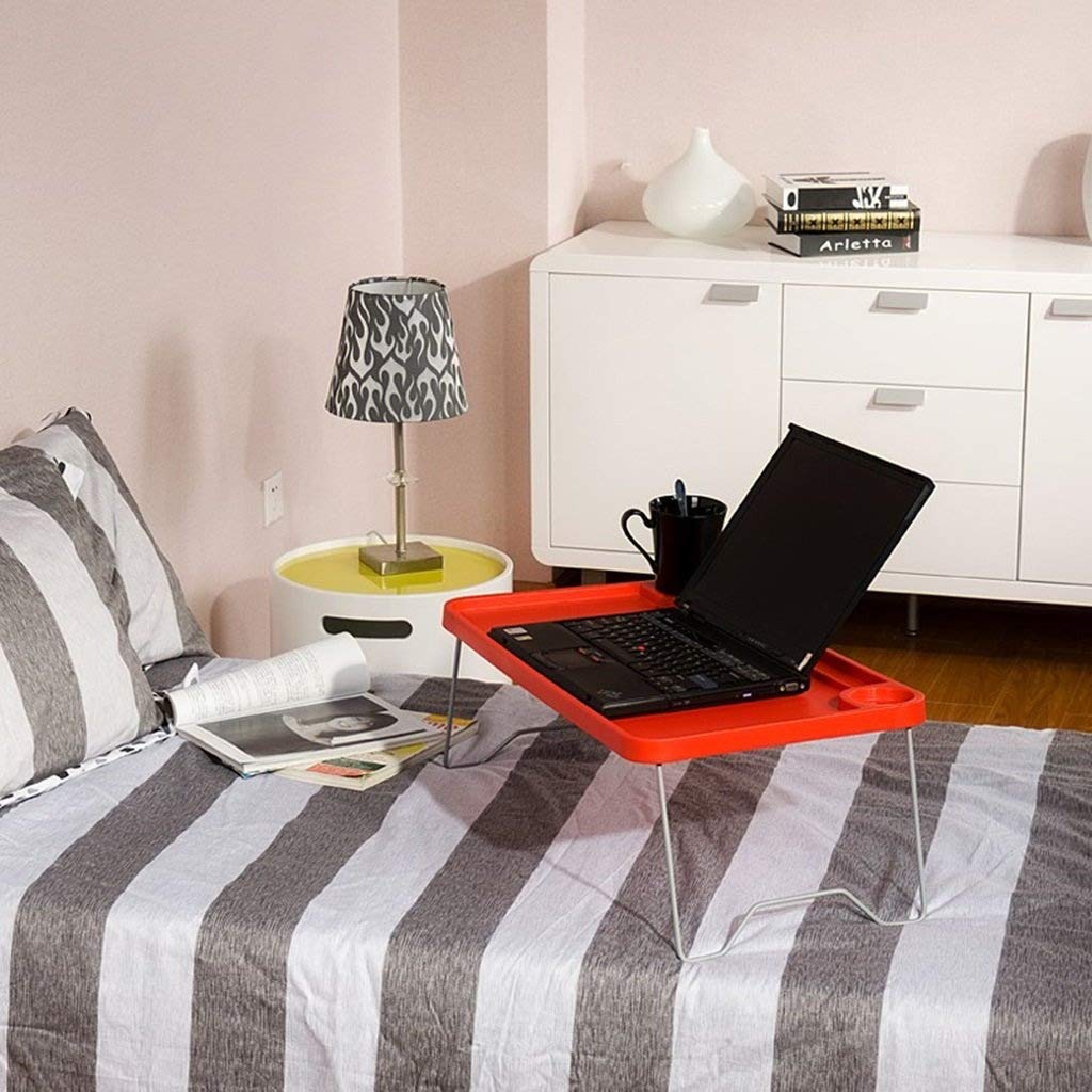 Plastic Desktop Computer,Desktop Mini Lazy Table Table Home Folding Laptop Table