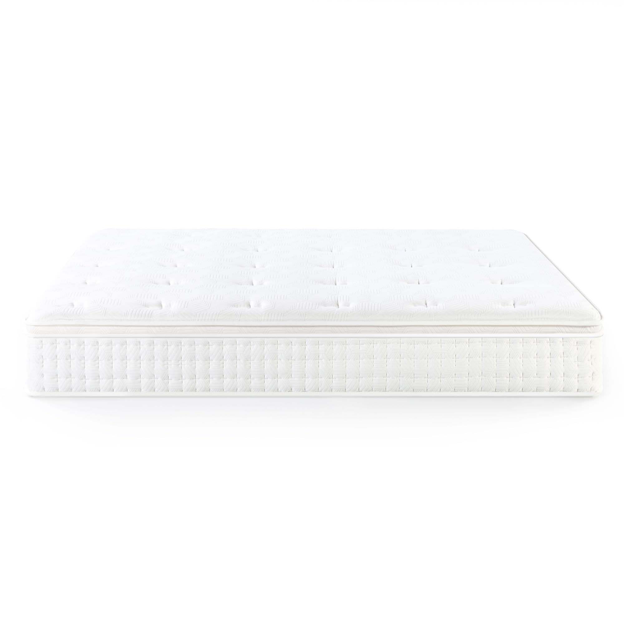 12 Inch Euro Top Pocket Spring Hybrid Mattress, Queen, Pressure Relief, Pocket