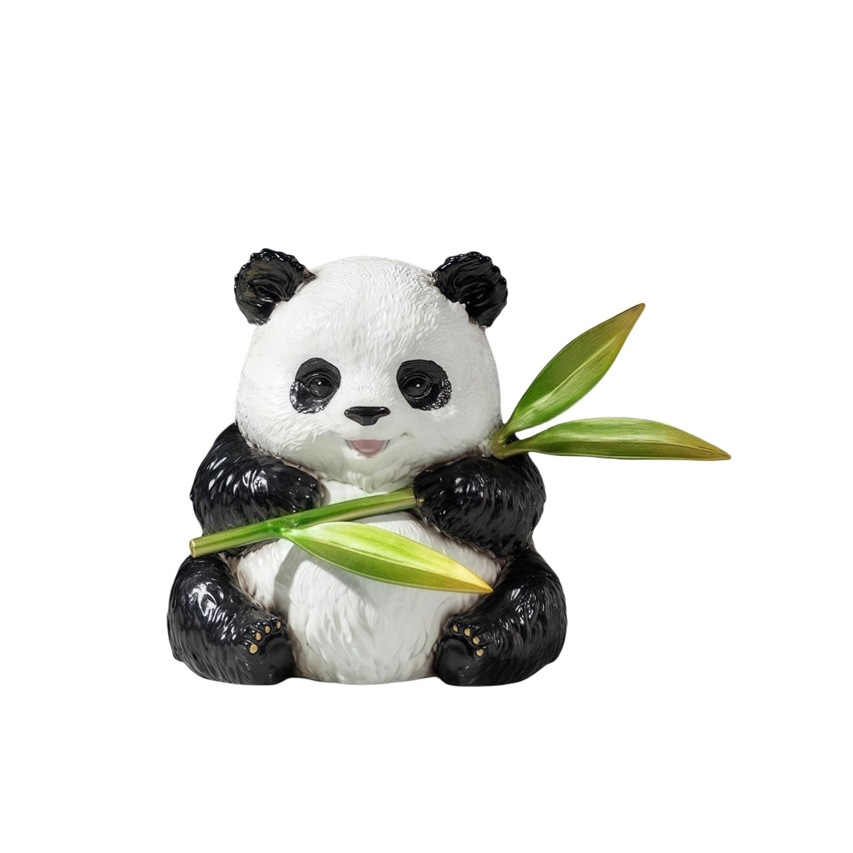 Pure Copper Panda Statue, Panda Figurine, Panda Sculptures, Panda Figure, Panda Decor