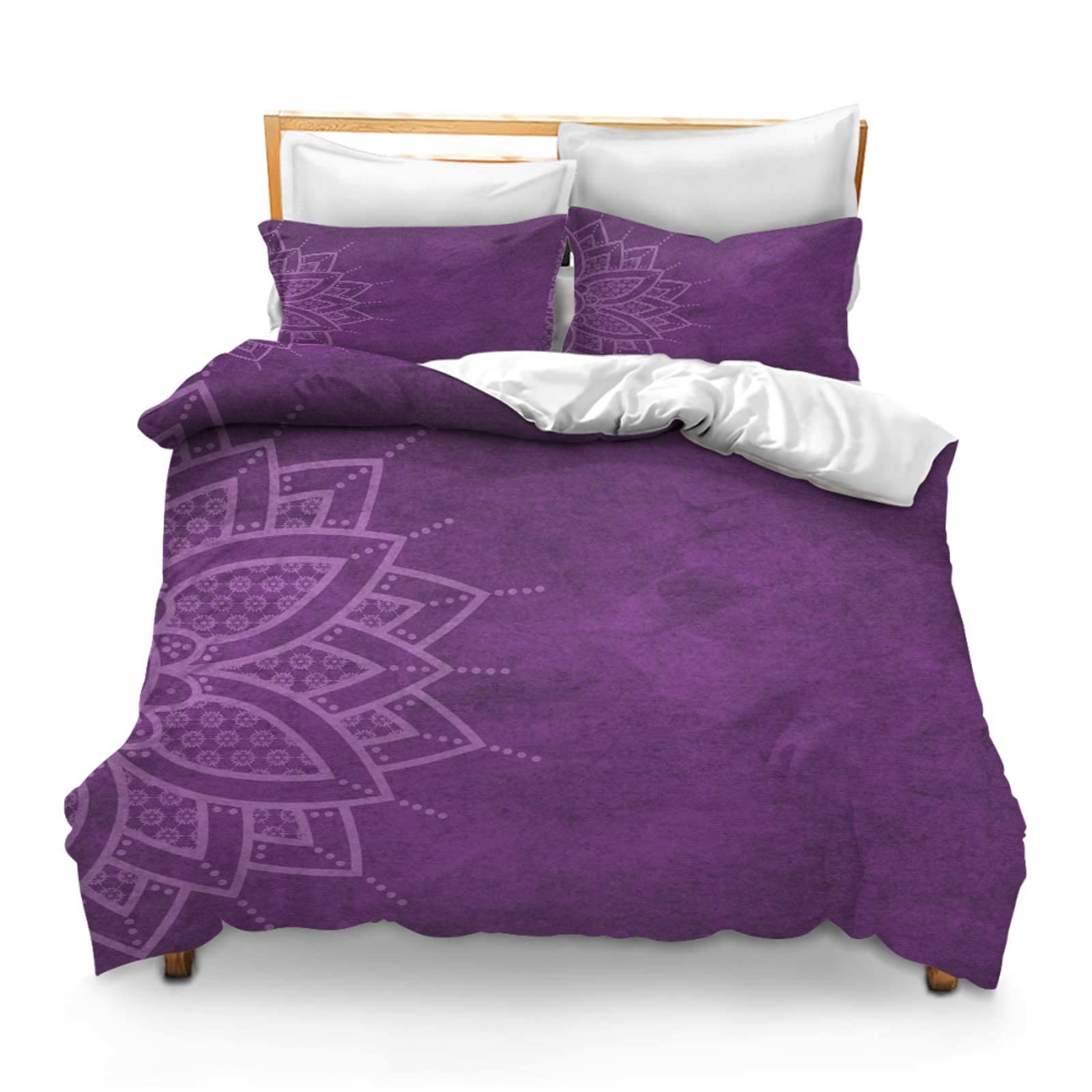 Comforter Set Girls Comforter Sets Bedding Set 3pc King Size Mandala Background