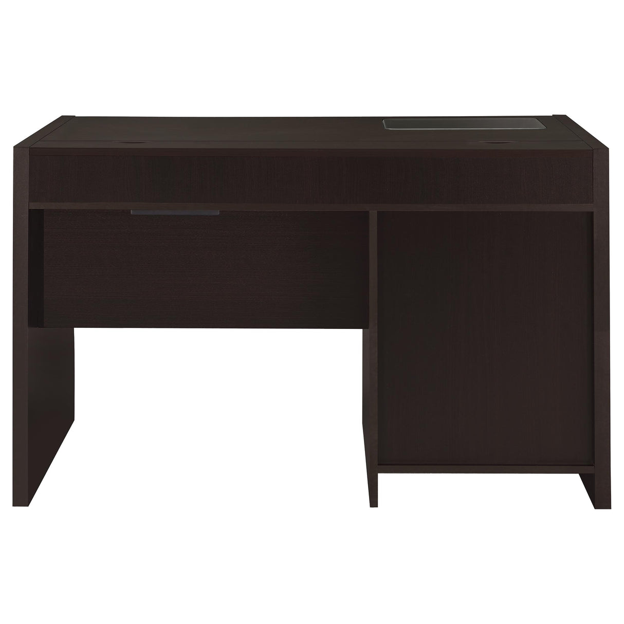 Furniture Halston 48-inch 2-Drawer Connect-it Office Cappuccino Ontario Single