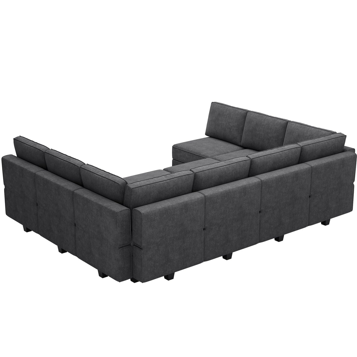 U Shaped Sofa Modular Sectional Couch Sleeper Sofa