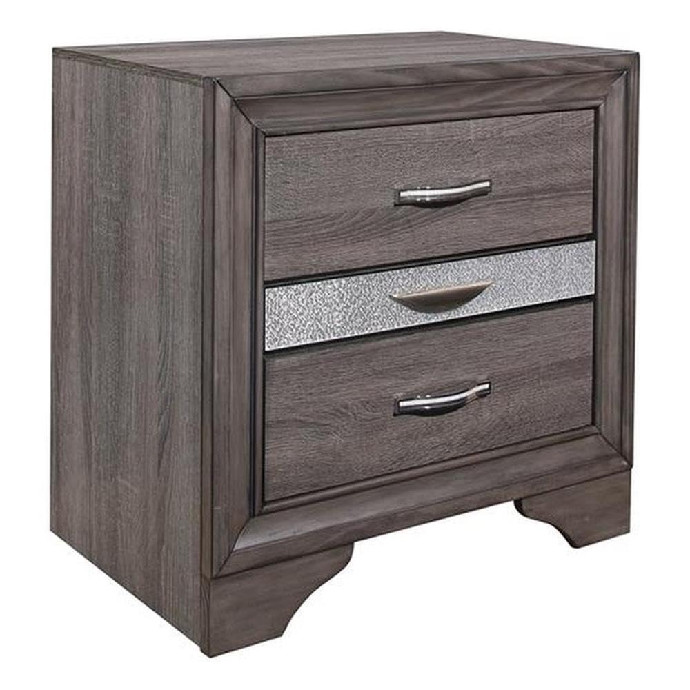 Seville Nightstand in Gray Nighstand