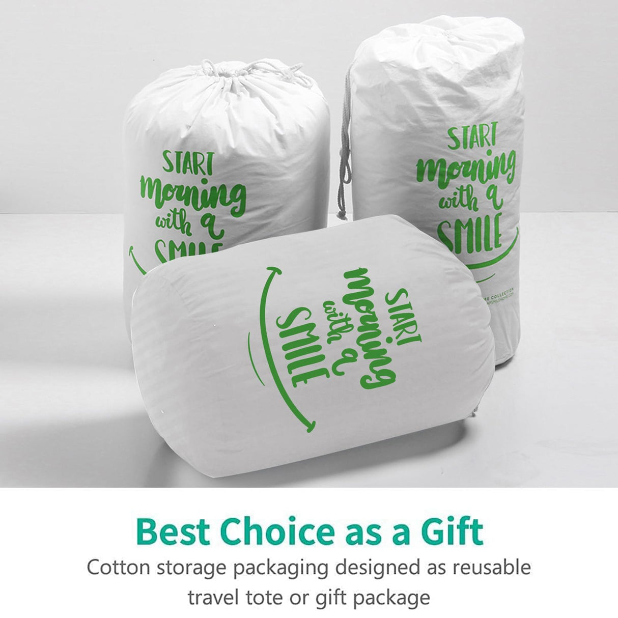 Super King Luxury 100% Organic Cotton All Season Feathers Down Comforter 750 Fill Power Medium Warmth