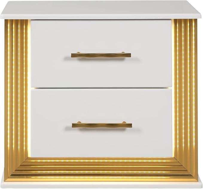 Obsession Contemporary Style 2-Drawer Nightstand