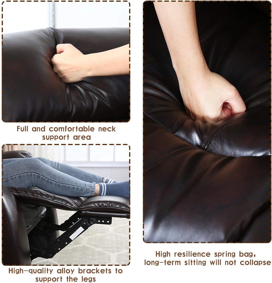 WallEase One-Button Recliner Chair – Compact Wall Hugger Sofa