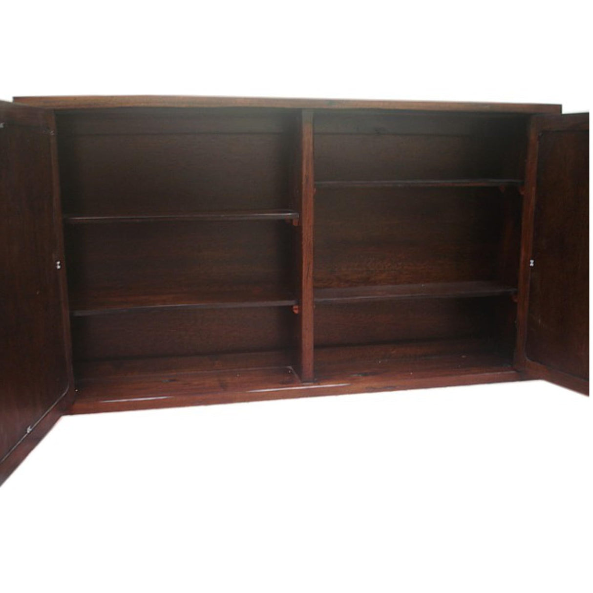 Mission Medicine Cabinet, 2 Doors, Solid Wood, Handmade, Medium Dark Finish