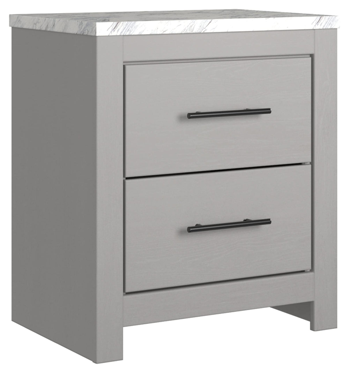 Cottonburg Contemporary 2 Drawer Nightstand