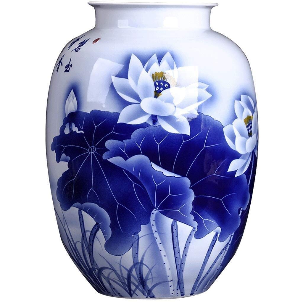 Vases Ceramic Ornaments Large Home Living Room Flower Decoration Bottle