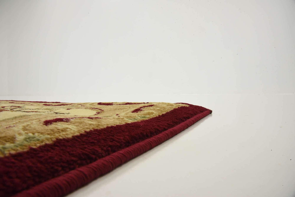 Versailles Collection Traditional Classic Floral Motif Area Rug (7' 0 x 10' 0 Rectangular