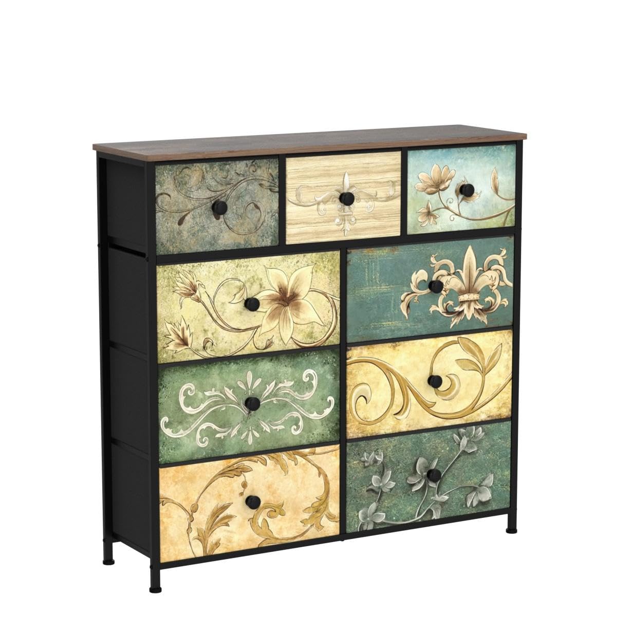 Dresser with Drawers for Bedroom Chest of Drawers Fabric Dresser for Closet