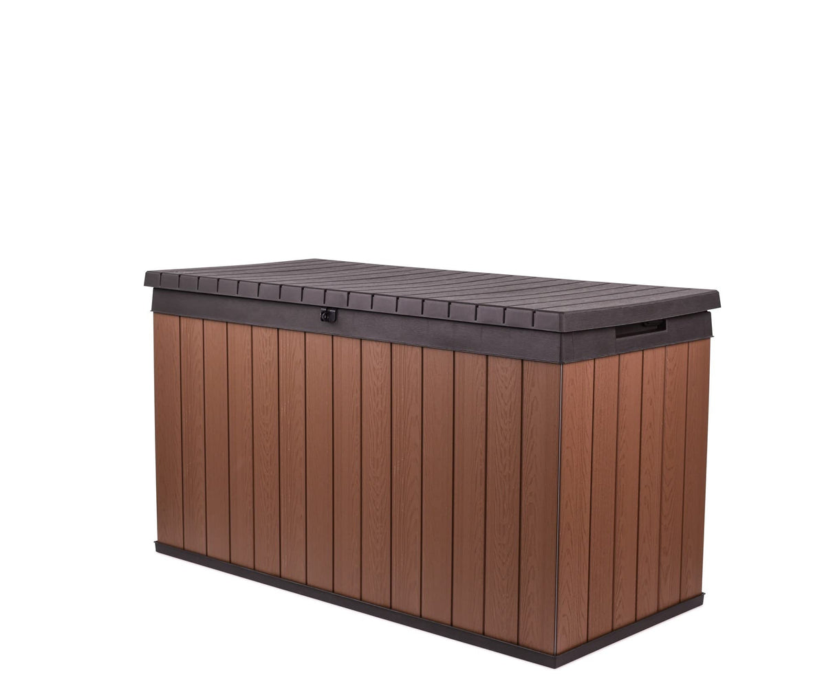 Darwin 150 Gallon Resin Large Deck Box - Organization and Storage for Patio Furniture
