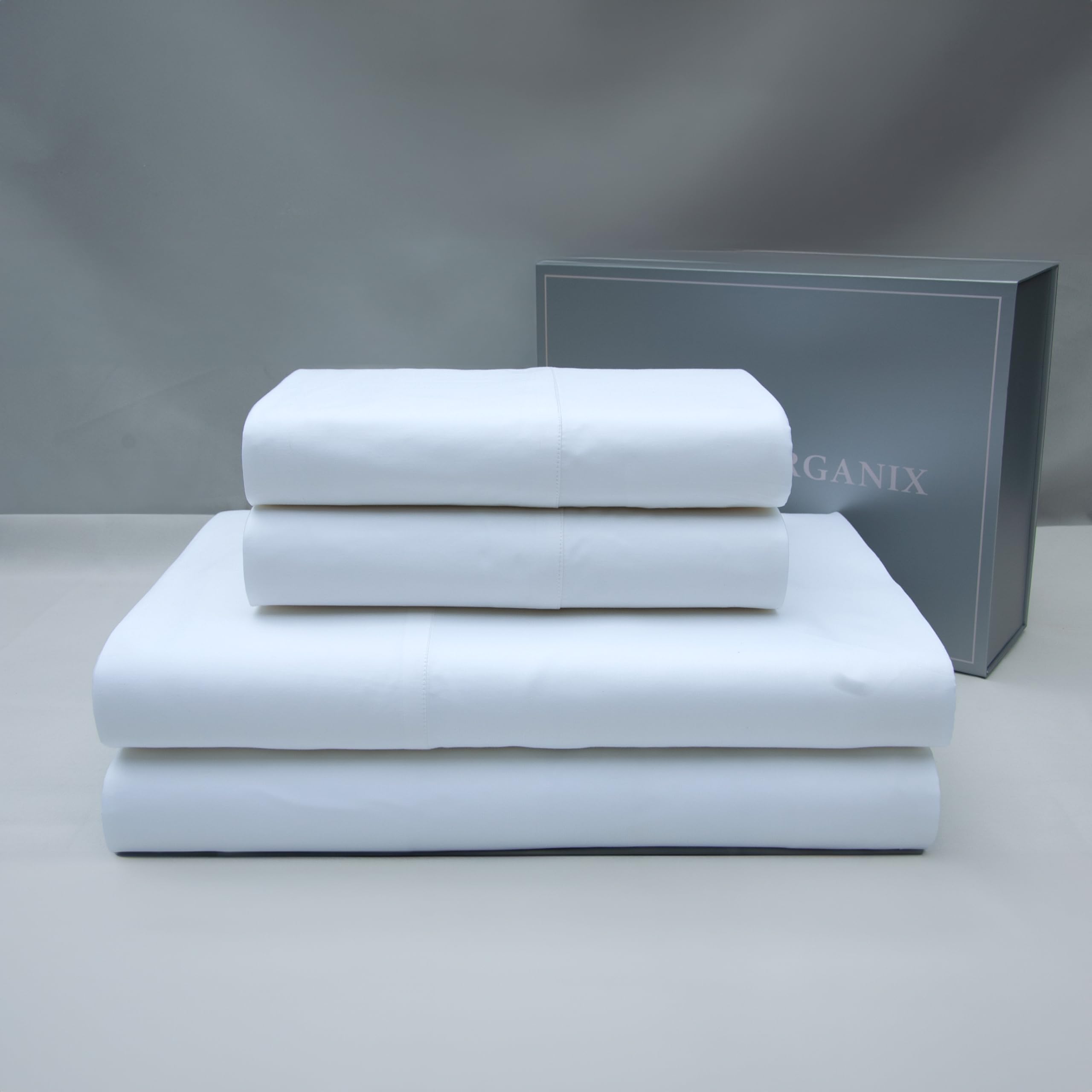 100% Pure Organic Cotton Sheet Set - Luxury 4-Piece - Chemical Free