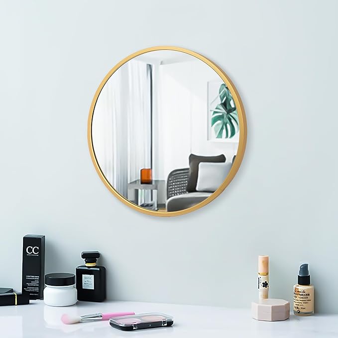 Mirror Rectangle Full Body Length Door Hanging Wall Mounted Metal Frame