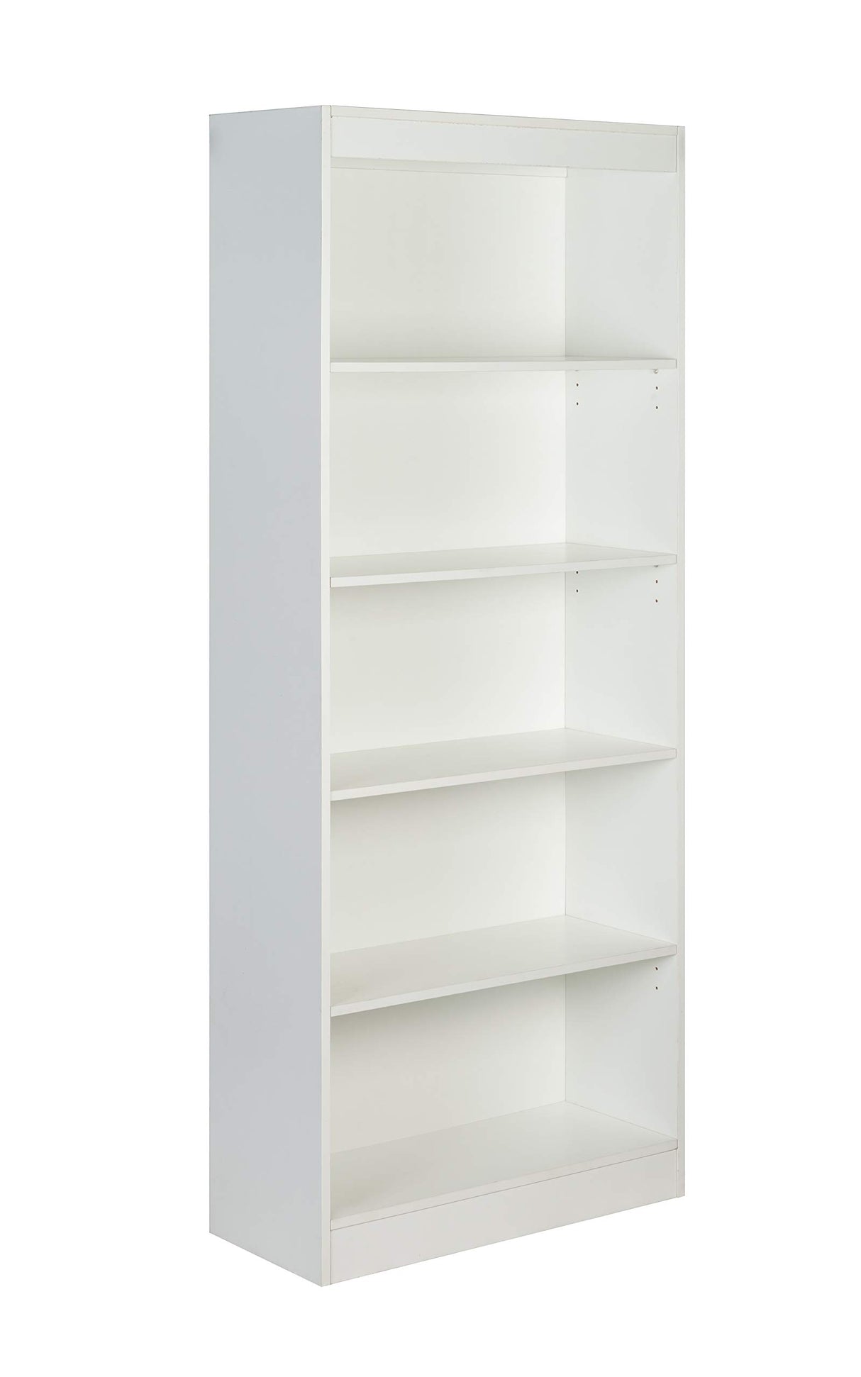 Essentials 5-Tier Bookshelf, White