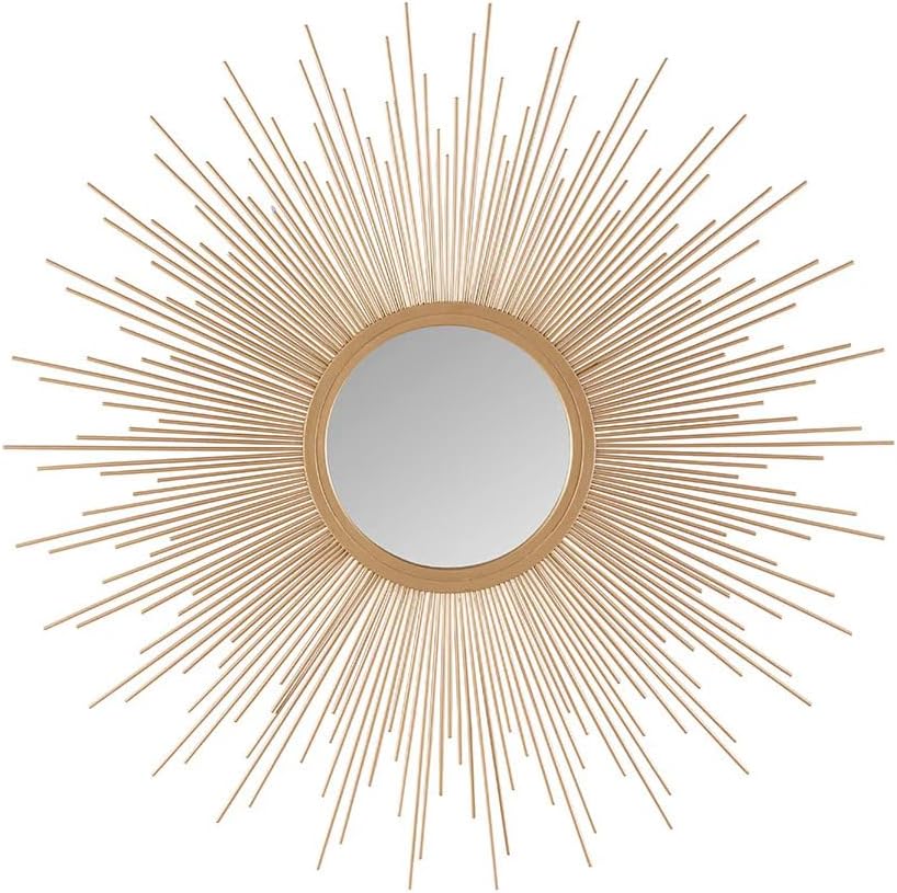 Sunburst Wall Decor Mirror 14.5" D