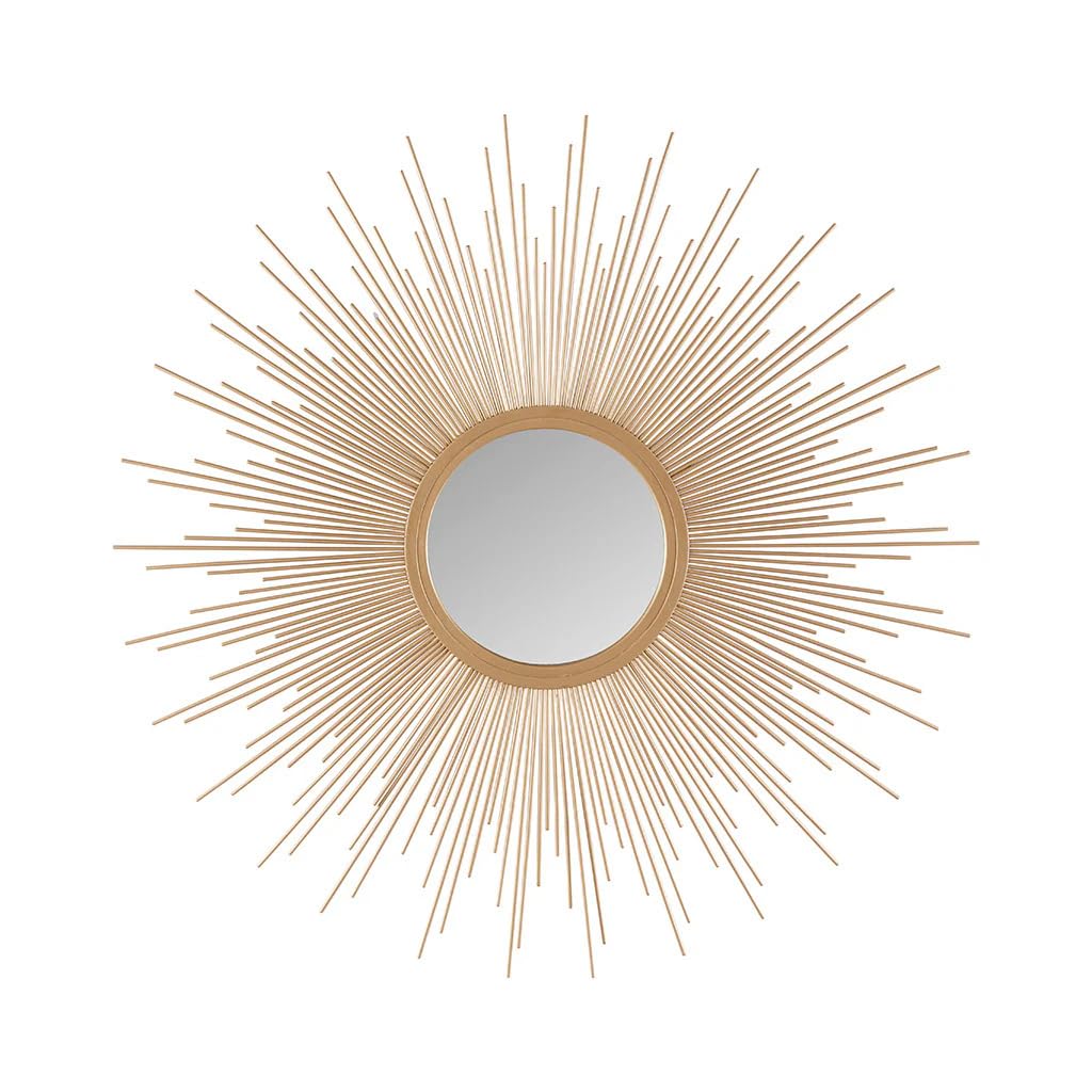 Sunburst Wall Decor Mirror 14.5" D