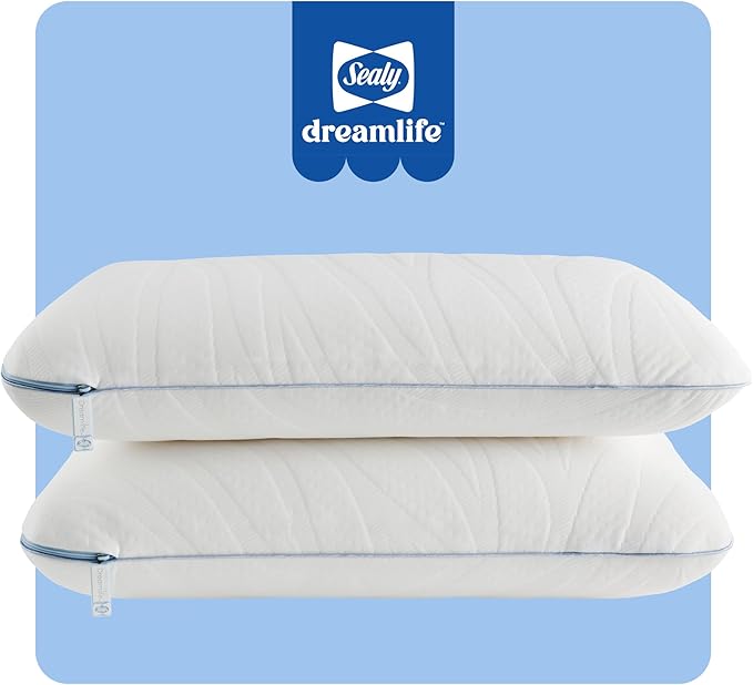 Dreamlife Queen Size Memory Foam Cooling Surface Guard Technology