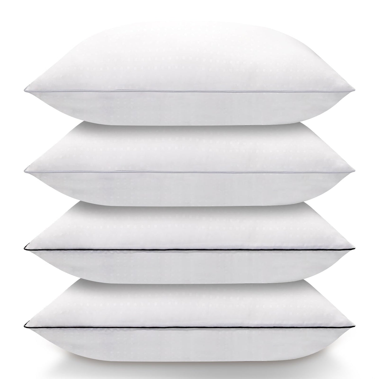 Bed Pillows for Sleeping Standard Size Set of 4, Luxury Hotel Quality Cooling Pillows