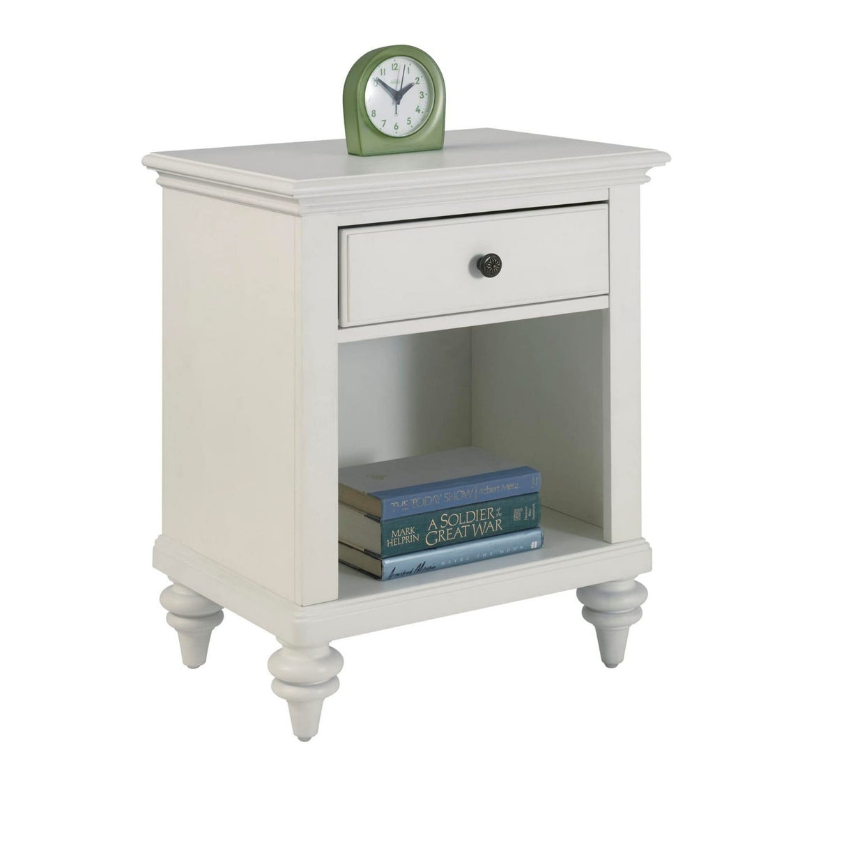 Bermuda White Night Stand by Home Styles