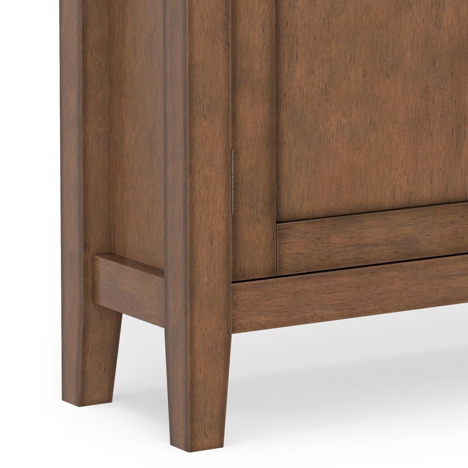 Redmond Solid Wood Wide Transitional Storage Cabinet for The Living, Entryway and Family Room,