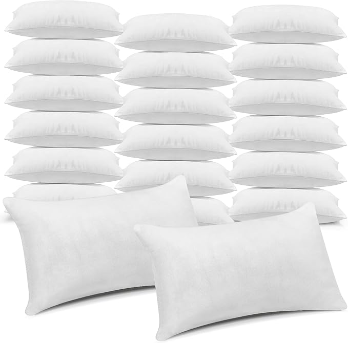 12 Pcs Queen Size Pillows for Sleeping Standard Size Pillows Bulk Bed Pillow Inserts Hotel Pillows Bulk for Stomach