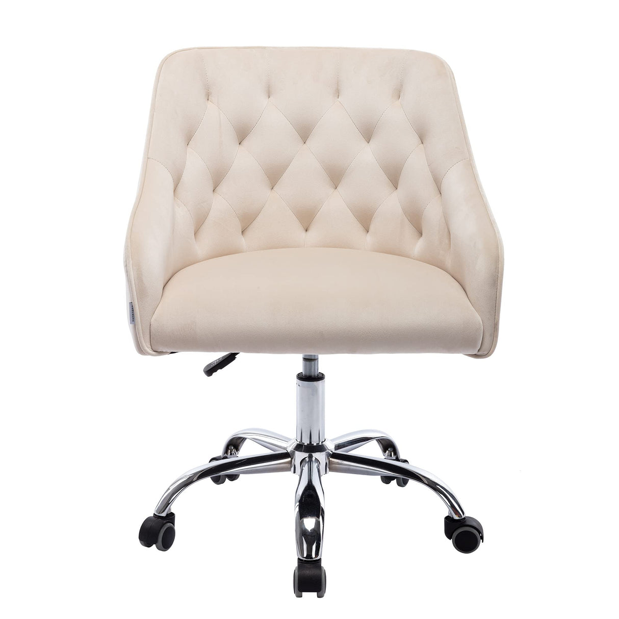 Office Desk Chair Modern Velvet Office Computer Chair Height Adjustable Mid-Back Task Chair