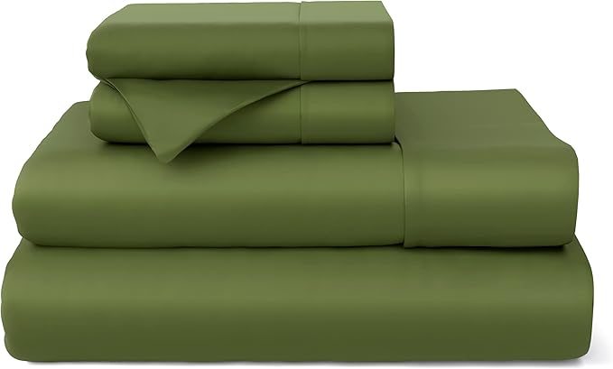 100% Rayon Derived from Bamboo Bed Sheet Set