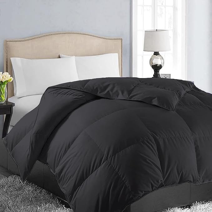 All Season King Size Soft Quilted Down Alternative Comforter Reversible Duvet Insert