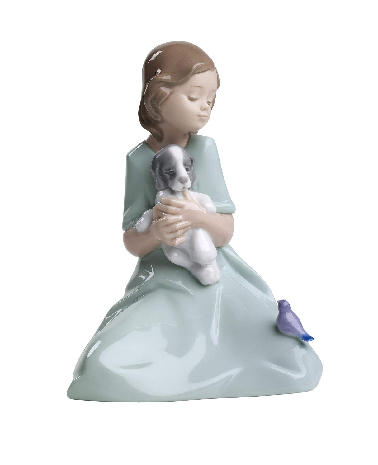 My Little Companions. Porcelain Girl Figure.