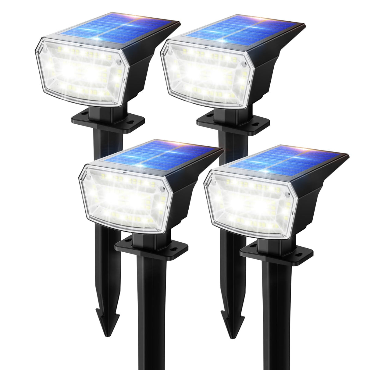 59 LED Super Bright Outdoor Solar Lights for Yard, 3 Lighting Modes