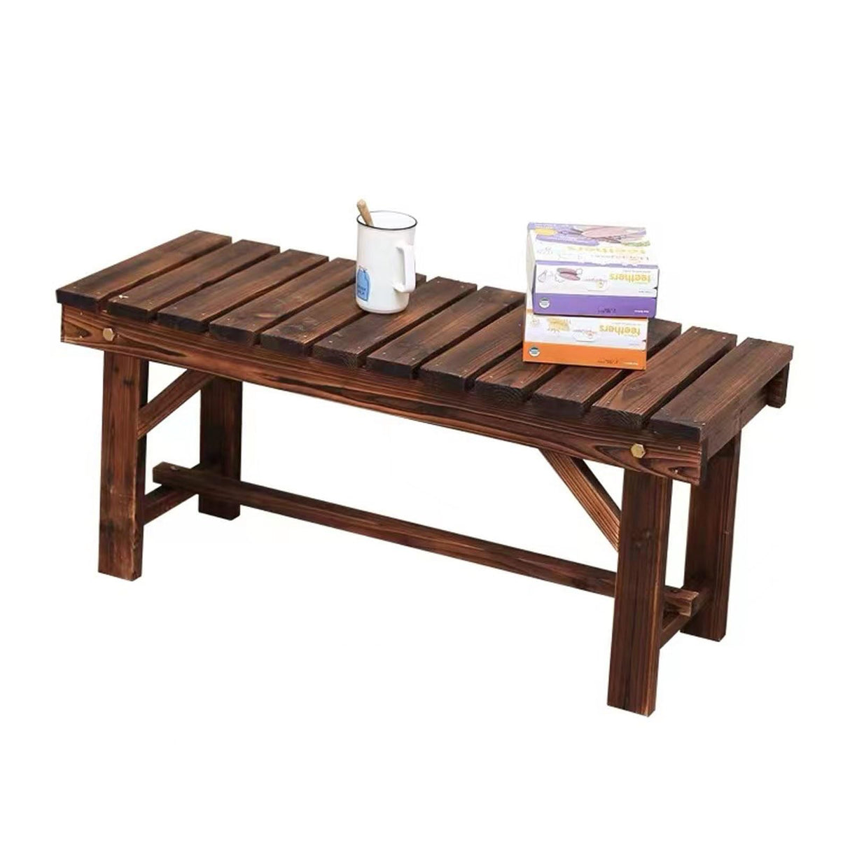 Wooden Garden Bench Tree Outdoor Bench
