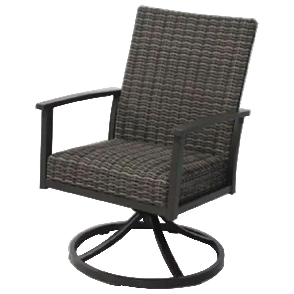 Nantucket All Weather Woven Swivel Rocker Chairs Outdoor Dining