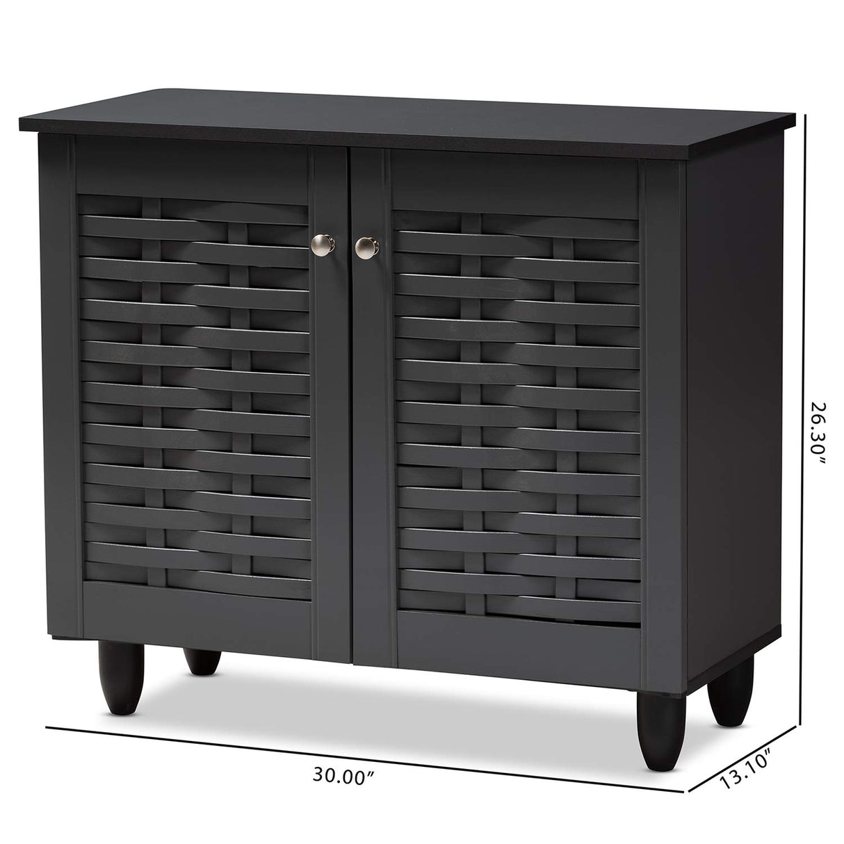 Shoe Cabinets, One Size, Dark Gray