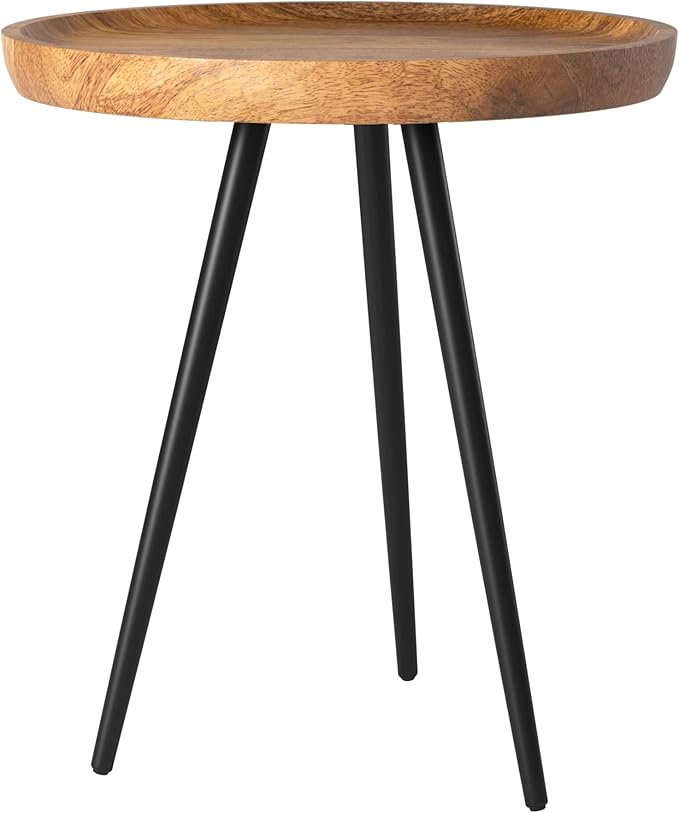 Side Table - Dilan Tri Pin Small Table. Exclusively Designed Hand-Crafted Small Nightstand