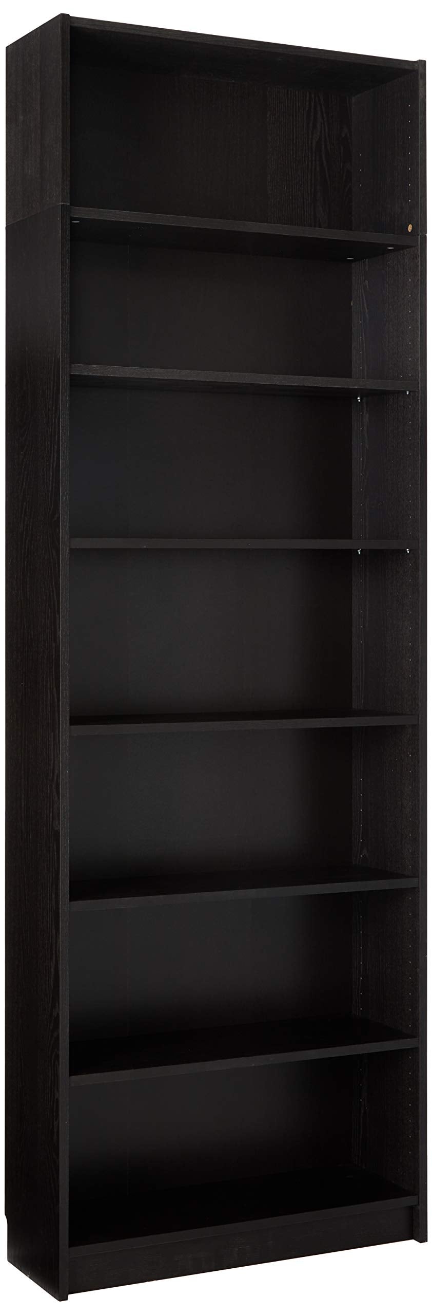 billy book case, Black Brown