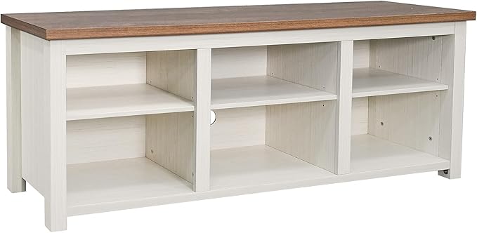 Kilead TV Stand for up to 80" TVs - Modern Espresso Finish