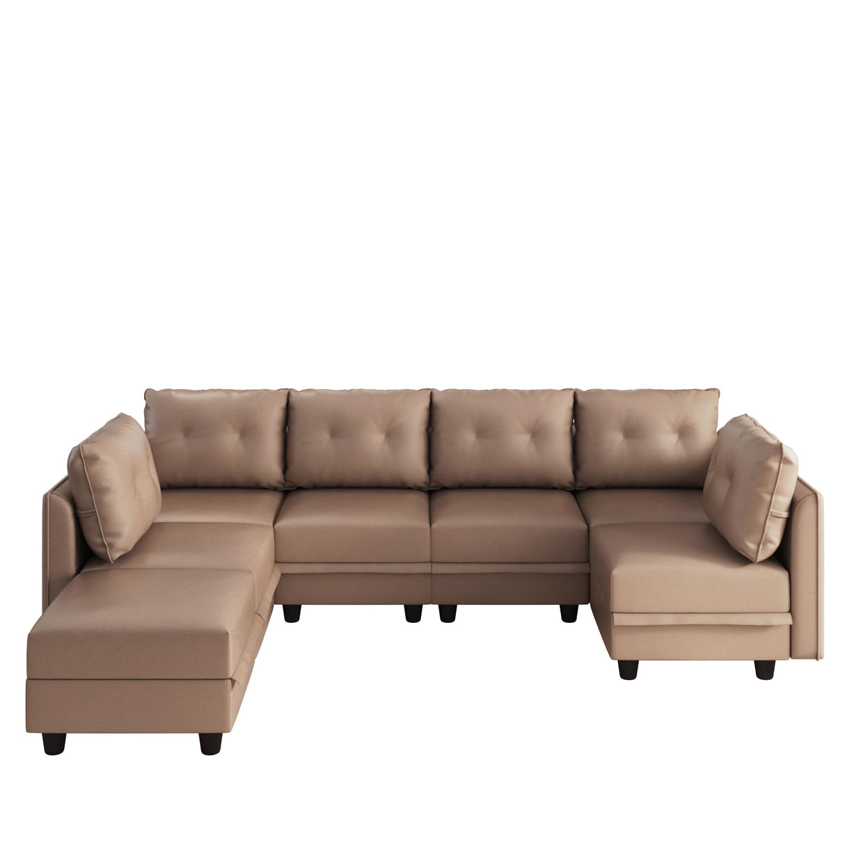 Modular Sectional Sofa, Convertible U Shaped Sectional Couch