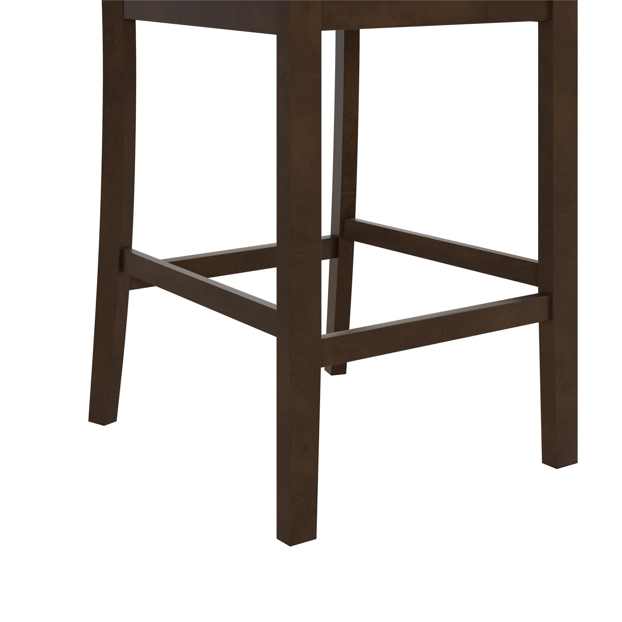 Counter Height Dining Table and Chairs Set, Espresso