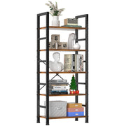 Book Shelf, 5 Tier Bookcase, Tall Bookshelf Modern Book Case for Books, Garage Kit