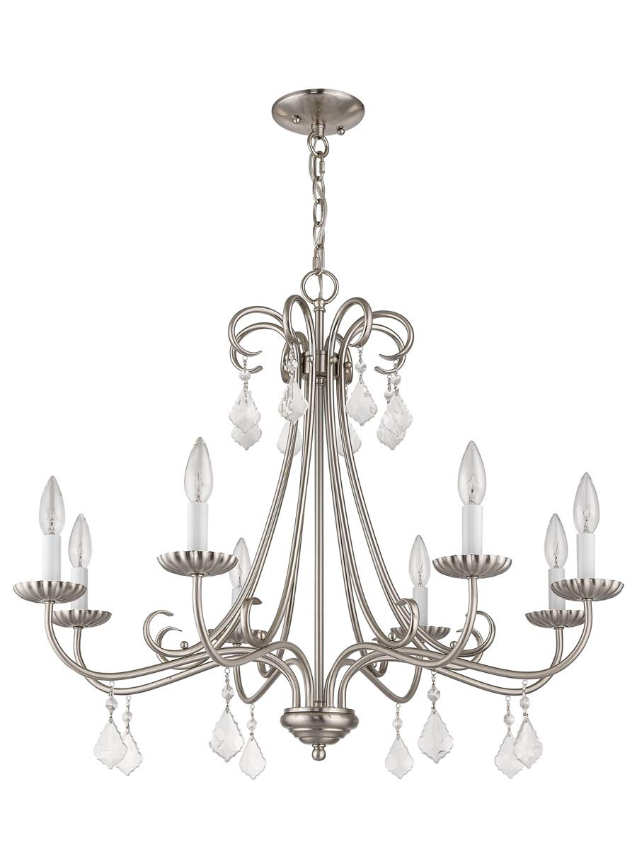 Lighting 40878-91 Chandelier, Brushed Nickel