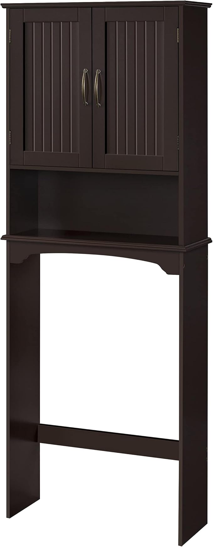 Over The Toilet Cabinet, Double Door Bathroom Storage Organizer