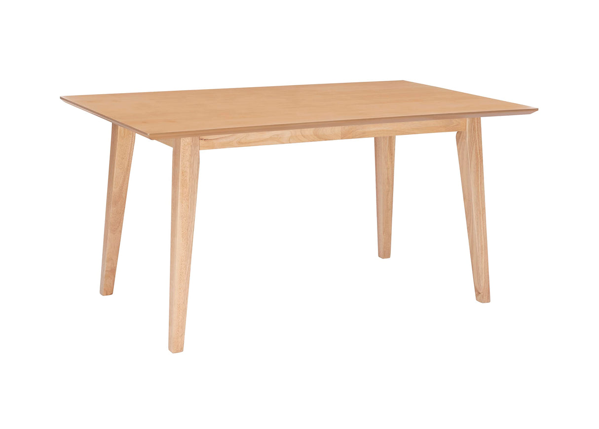 Modern Natural Wood Syracuse Dining, Five Piece Set