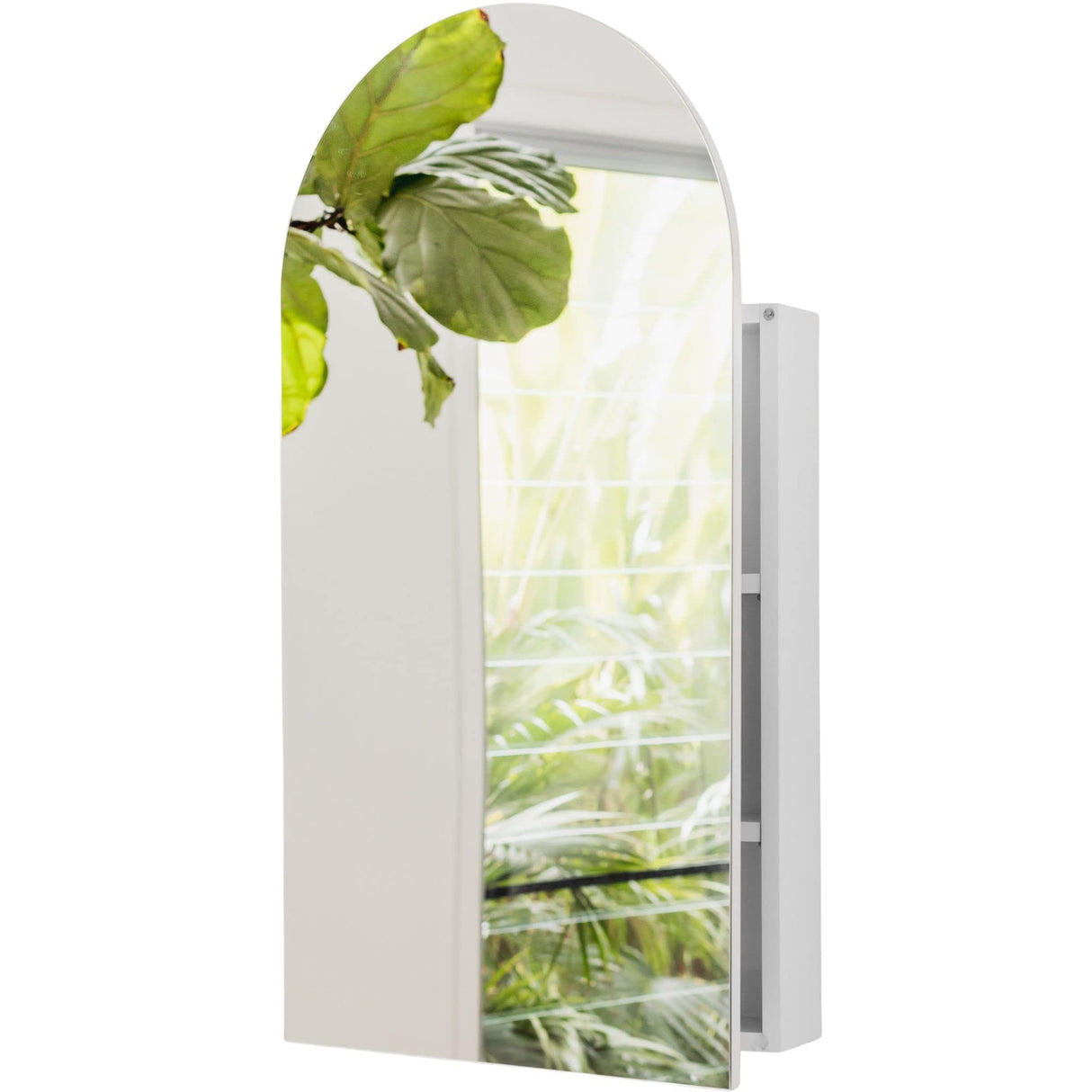 Arched Medicine Cabinet With Mirror For Bathroom Wall