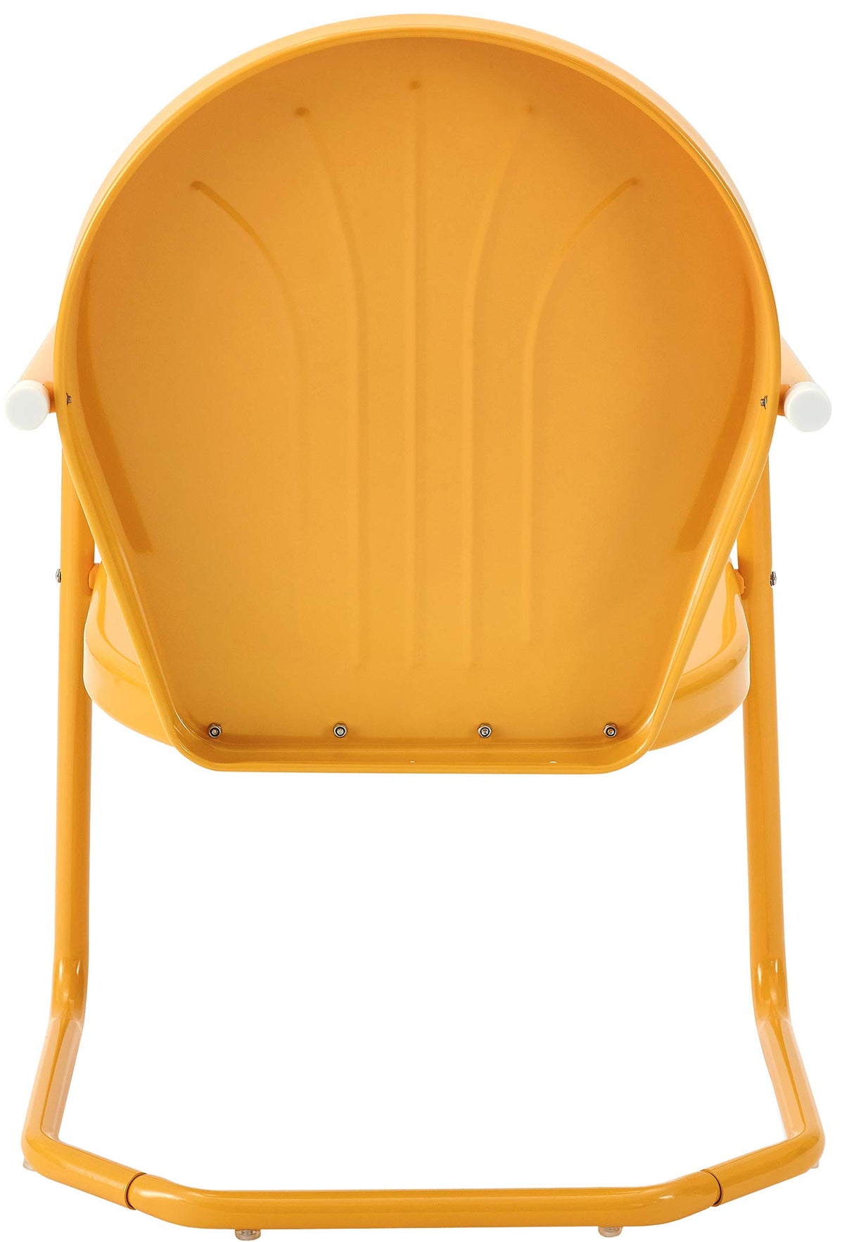 Griffith 3-Piece Retro Metal Bistro Patio Set - Outdoor Chair and Side Table