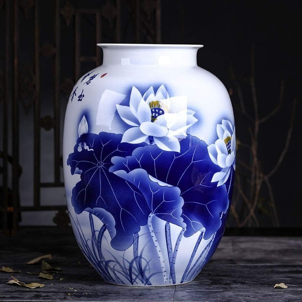 Vases Ceramic Ornaments Large Home Living Room Flower Decoration Bottle