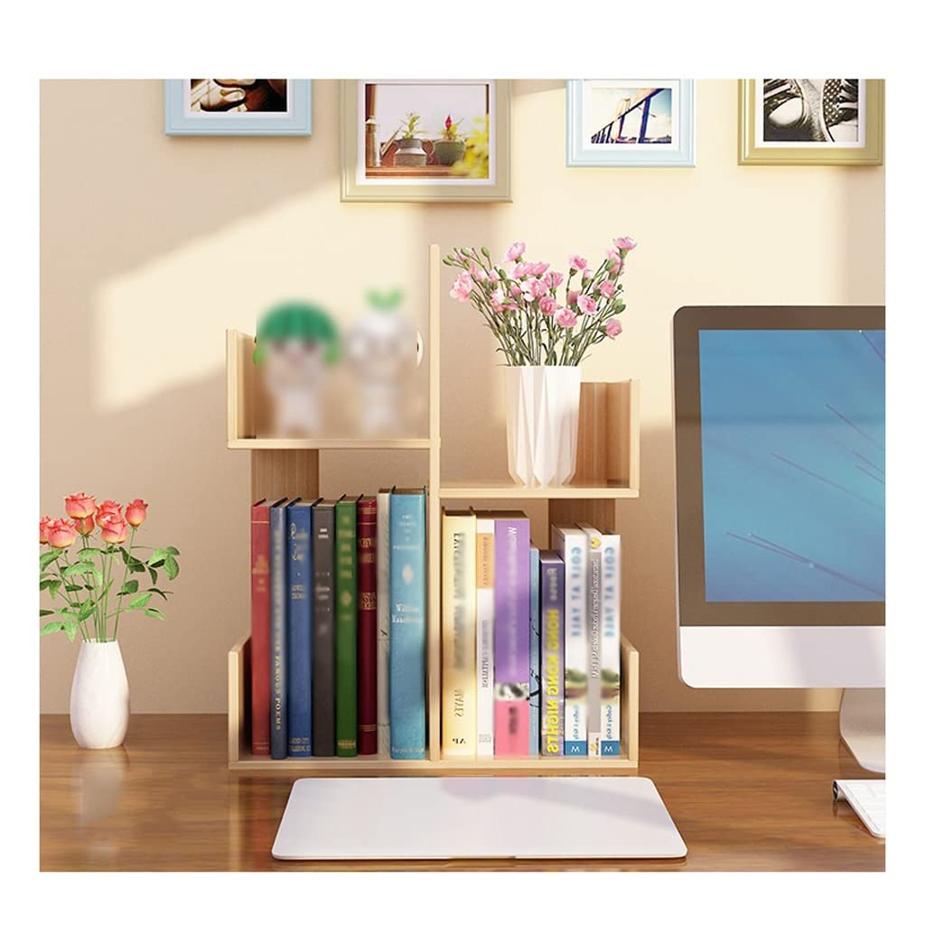 Modern Book Shelf for Living Room Desktop Small Bookshelf Multi-Layer Simple